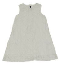 Biele čipkové šaty Blue Seven