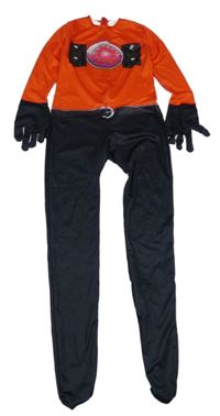 Kockovaným - Sivo-červený overal