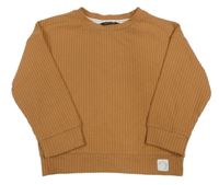 Béžový rebrovaný sveter Primark