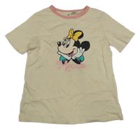 Béžové tričko s Minnií H&M