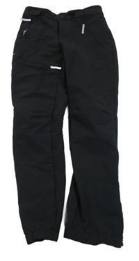 Černé softhellové kalhoty Quechua