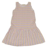 Farebné pruhované šaty Kids