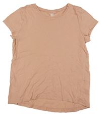 Pudrové tričko H&M