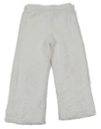 Smotanové chlpaté nohavice H&M