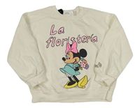 Smotanová mikina s Minnie Zara