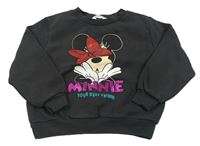 Antracitová mikina s Minnie H&M