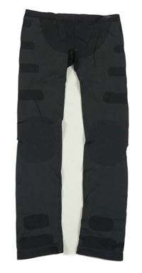 Antracitové spodné funkčné nohavice