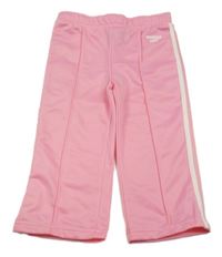 Růžové sportovní tepláky s pruhy OshKosh