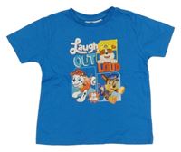 Modré tričko s Paw Patrol Nickelodeon