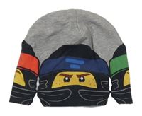 Šedo-barevná čepice s Lego Ninjago H&M