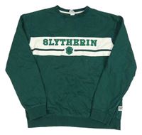 Zeleno-biela mikina s erbem a nápisem - Harry Potter H&M