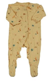 Žltý overal so zvieratkami zn. Next