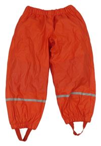 Čierne zateplené nepromokavé nohavice zn. Lupilu