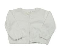 Biely ľahký prepínaci sveter Next