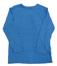 Modré melírované triko St. Bernard