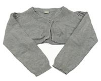Sivé prepínaci ľahké svetrové bolerko Name it