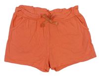 Oranžové bavlnené kraťasy H&M