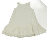 Biele čipkové šaty H&M