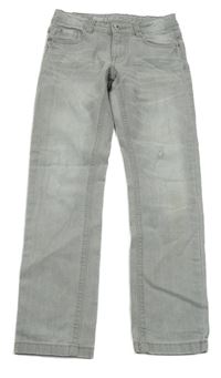 Světlešedé rifle s prošoupáním Pepperts