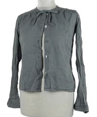 Dámska sivá crop blúzka Nele