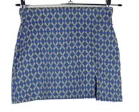 Dámska modro-béžovo-červená vzorovaná sukňa Pull&Bear