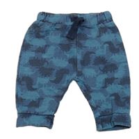 Modré tepláky s dinosaurami Matalan