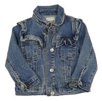 Modrá rifľová bunda Monsoon