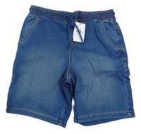 Nové - modré teplákové rifle Denim Co.