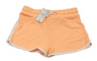 Nové - neónové oranžové kraťasy