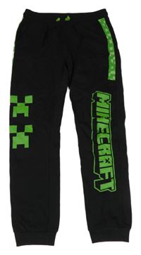Černé tepláky s Minecraft