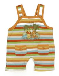 Pruhované kraťasy s trakami C&A