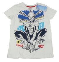 Bílé tričko se Spidermanem Marvel