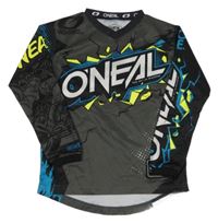 Tmavošedo-barevná motokrosový dres O´neal