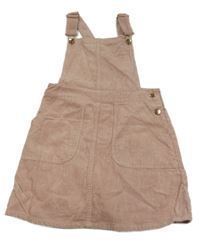 Svetloružové menšestrové na traké šaty Primark