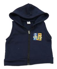 Tmavomodrá tepláková vesta s kapucí - Toy story