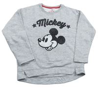 Sivá mikina s Mickeym Disney