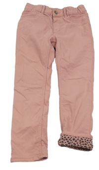 Růžové podšité rifle H&M