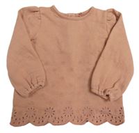 Staroružová mikina s výšivkou George