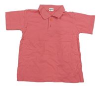 Ružové polo tričko