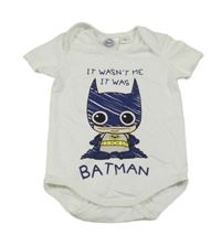 Biele body s Batmanem DC Comics