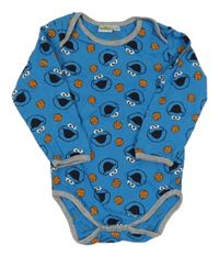 Modré body Sesame Street