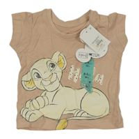 Nové - Staroružové tričko s Nalou - Levíý kráľ Primark