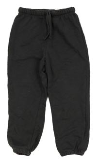 Tmavošedé cuff tepláky H&M