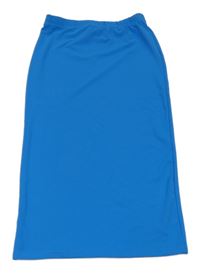 Modrá dlhá sukňa SHEIN