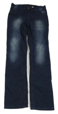 Nové - Tmavomodré podšité straight rifle Pepperts