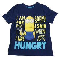 Tmavomodré tričko s Mimoněm