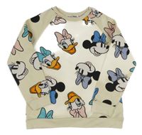 Béžová mikina s Minnie a Daisy Disney