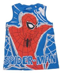 Modro-biele tielko so Spidermanem C&A