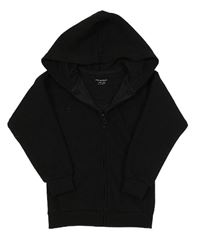 Čierna vzorovaná prepínaci mikina s kapucňou zn. PRIMARK