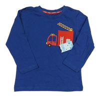 Modré triko s hasiči Matalan